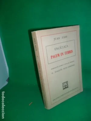 Encíclica Pacem in terris, Juan XXIII, ed. Publicaciones españolas