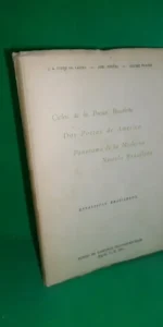 Ciclos de poesía brasileña, Dos poetas de américa, Panorama moderna novela brasilera, Bogotá, 1955