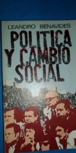 Política y cambio social, Leandro Benavides, ed. Eunsa