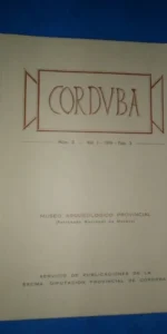 Corduba, número 3, vol. I, año 1976, fasc. 3, Museo Arqueológico Provincial de Córdoba