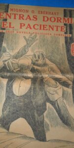 Mientras dormía el paciente, Mignon G. Eberhart
