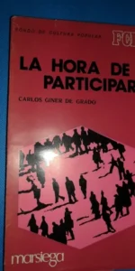 La hora de participar, Carlos Giner de Grado, ed. Marsiega