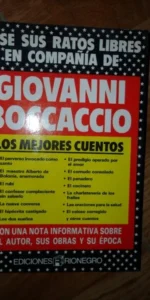 Los mejores cuentos, Giovanni Bocaccio, ed. Rionegro