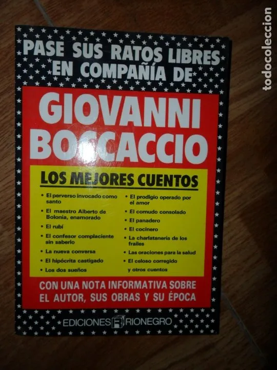 Los mejores cuentos, Giovanni Bocaccio, ed. Rionegro Los mejores cuentos, Giovanni Bocaccio, ed. Rionegro