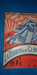 La teosofía en claro, Dr. Rigoroj, ed. José Vilamala, 1935
