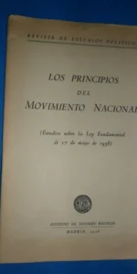 Los principios del movimiento nacional,