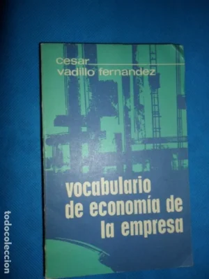 Vocabulario de economía de la empresa, César Vadillo Fernandez, ed. Albiro