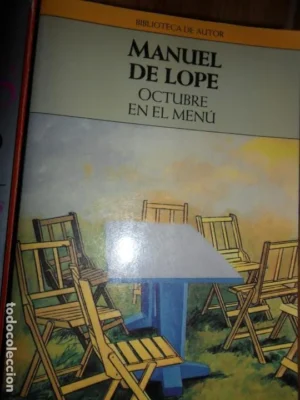 Octubre en el menú, Manuel de Lope, ed. Plaza y Janés