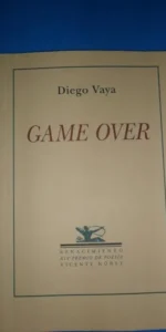 Game over, Diego Vaya, ed. Renacimiento
