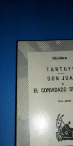 Tartufo, Don JUan o el Convidado de Piedra, Moliere, colección Austral