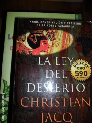 la ley del desierto, Christian Jacq, ed. Booket