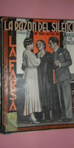 La razón del silencio, Manuel Góngora, ed. La Farsa, 1933