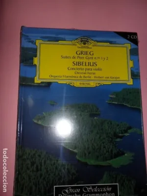 Grieg, Suites de Peer Gynt nº 1 y 2, Sibelius, Concierto para violín precintado