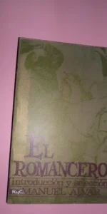 El romancero, edición Manuel Alvar, ed. Novelas y Cuentos