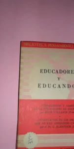 Educadores y educandos, Wollash y Klecpsch, ed. RADE, Buenos Aires