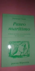 paseo marítimo, Juvenal Soto, ed. Hiperión, premio Ricardo Molina