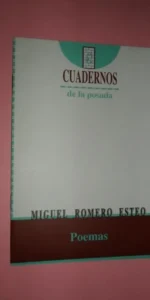Poemas, Miguel Romero Esteo, Cuadernos de la Posada 42, Córdoba, 1994