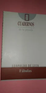Fábulas, Leopoldo de Luis, Cuadernos de la Posada 20, Córdoba, 1993