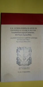 La Somma bonta de Givlio III, Pietro Aretino, facsímil