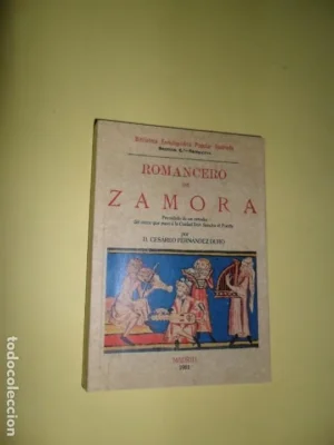 Romancero de Zamora, Césareo Fernández Duro, facsímil, ed. Maxtor