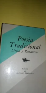 Poesía tradicional, Lírica y romancero, ed. Alce