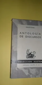 Antología de discursos, Demóstenes, colección Austral