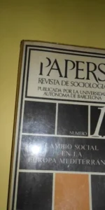 Papers 11, Revista de Sociología, Cambio social en la Europa Mediterránea, ed. Península