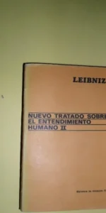 Nuevo tratado sobre el entendimiento humano II, Leibniz, ed. Aguilar