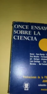 Once ensayos sobre la ciencia, VVAA, ed. Rioduero Once ensayos sobre la ciencia, VVAA, ed. Rioduero