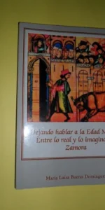 Dejando hablar a la Edad Media, Entre lo real y lo imaginado, Zamora, María Luisa Bueno, ed. SEMURET