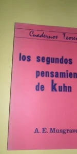 Los segundos pensamientos de Kuhn, A. E. Musgrave, ed. Teorema