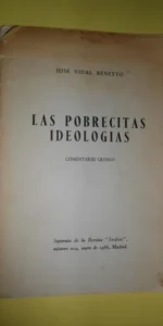Las pobrecitas ideologías