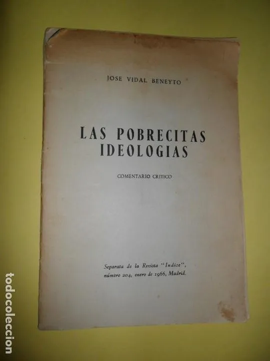 Las pobrecitas ideologías Las pobrecitas ideologías