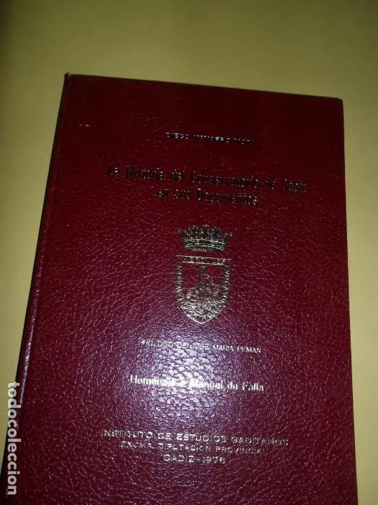 La historia del Conservatorio de Cádiz en sus documentos, Cádiz, 1976 La historia del Conservatorio de Cádiz en sus documentos, Cádiz, 1976