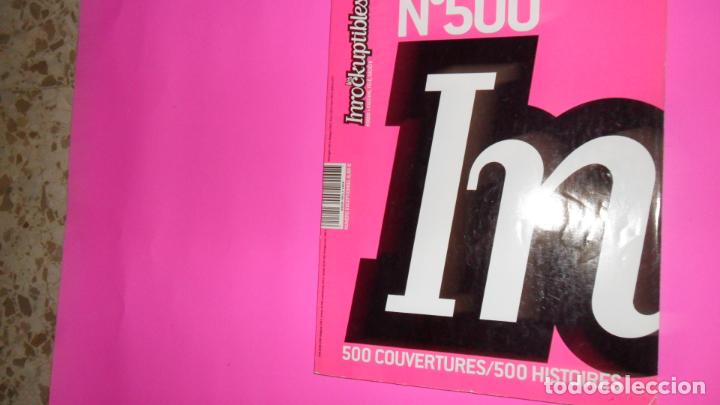 Inrockuptibles, numéro exceptionnel, 500, 500 couvertures/500 histories, en francés, tapa blanda Inrockuptibles, numéro exceptionnel, 500, 500 couvertures/500 histories, en francés, tapa blanda