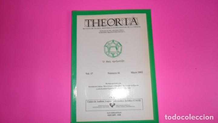 Theoria, Revista de teoría, historia y fundamentos de la ciencia, vol. 17, número 44, 2002 Theoria, Revista de teoría, historia y fundamentos de la ciencia, vol. 17, número 44, 2002