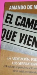 El cambio que viene, Amando de Miguel, ed. Stella Maris, tapa blanda