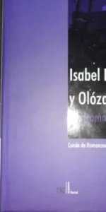 Isabel II y Olózaga, Un drama político, Conde de Romanones, Ed. Ikusager