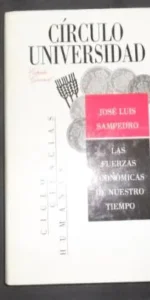 Las fuerzas económicas de nuestro tiempo, José Luis Sampedro, Ed. Círculo de lectores
