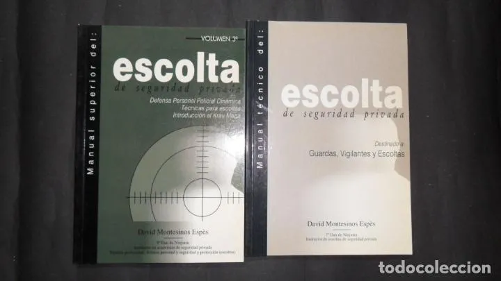 Manual técnico y superior ( vol. 3) de Escolta, Seguridad privada, David Montesinos, Ed. Alas Manual técnico y superior ( vol. 3) de Escolta, Seguridad privada, David Montesinos, Ed. Alas