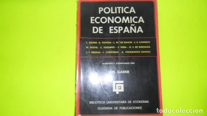 Política económica de España, VVAA, ed. Guadiana, tapa blanda Política económica de España, VVAA, ed. Guadiana, tapa blanda
