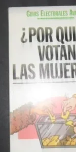 ¿Por quién votan las mujeres?, Ed. Avance ¿Por quién votan las mujeres?, Ed. Avance