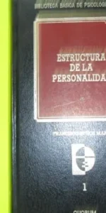 estructura de la personalidad, Francisco Nuñoz Martín, ed. Iberoamericanas, tapa dura