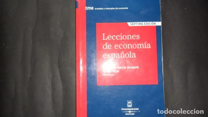 Lecciones de economía española, García Delgado y Rafael Myro, Ed. Aranzadi Lecciones de economía española, García Delgado y Rafael Myro, Ed. Aranzadi