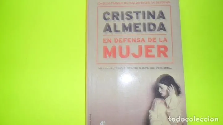En defensa de la mujer, Cristina Almeida, ed. Martínez Roca, tapa blanda En defensa de la mujer, Cristina Almeida, ed. Martínez Roca, tapa blanda