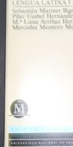 Lengua Latina I, VVAA, Ed. UNED