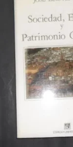 Sociedad, Estado y Patrimonio cultural, José Luis Álvarez, Ed. Espasa Universidad
