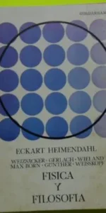 Física y filosofía, Eckart Heimendahl, ed. Guadarrama, tapa blanda