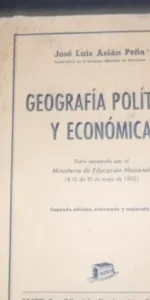 Geografía política y económica, José Luis Asián Peña, ed. Bosch Geografía política y económica, José Luis Asián Peña, ed. Bosch