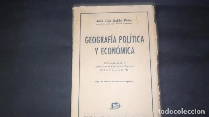 Geografía política y económica, José Luis Asián Peña, ed. Bosch Geografía política y económica, José Luis Asián Peña, ed. Bosch